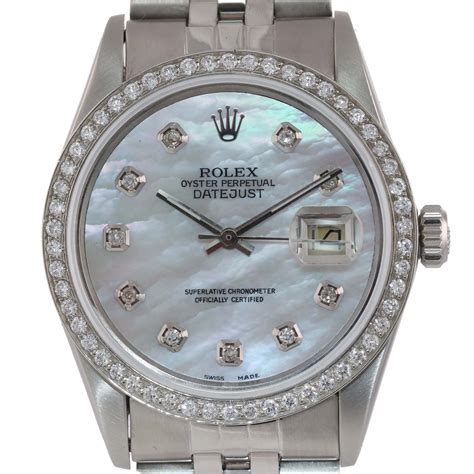 36mm diamond bezel rolex|rolex diamond bezel price.